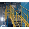Steel Multi-Tier Mezzanine Floor Rack for Warehouse Storage